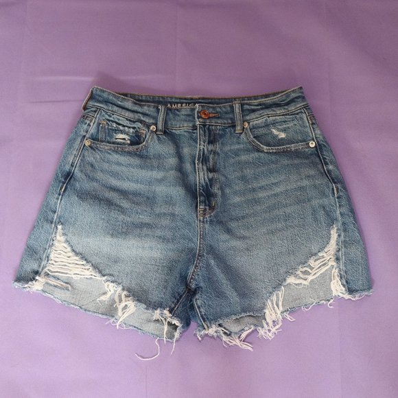 American Eagle Outfitters Pants - American Eagle Comfort Stretch Waistband Highest Rise Mom Short